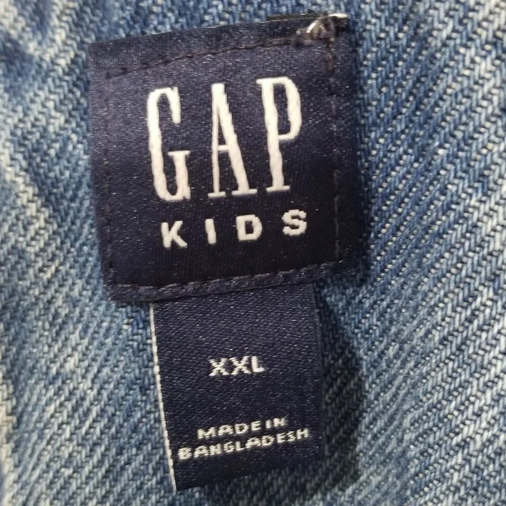 Girls' Gap Denim Skirtall, Size XXL (14/16), EUC - Picture 6 of 13